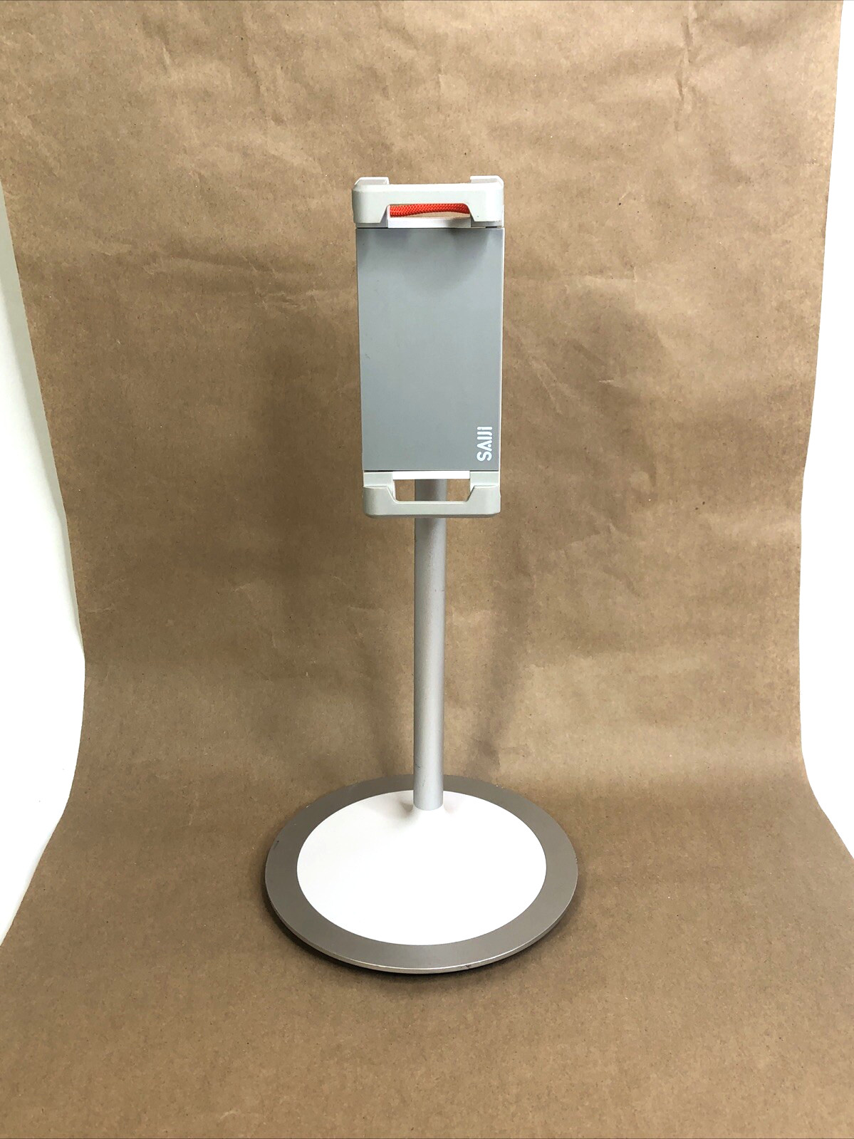 SAIJI Cell Phone and Tablet Stand Height Adjustable 360 Rotation