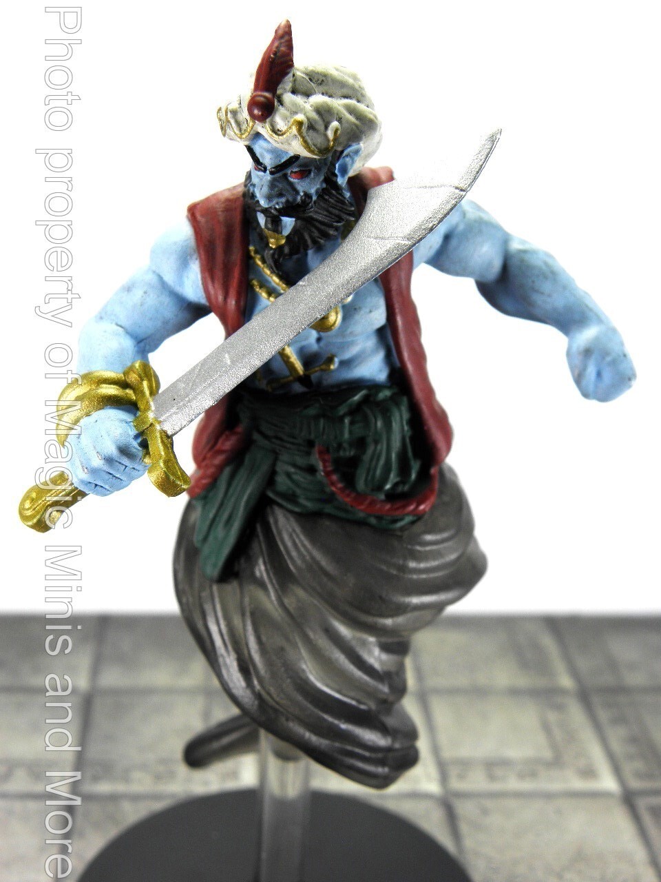 Rage of Demons ~ DJINN #32 Icons of the Realms D&D large miniature genie
