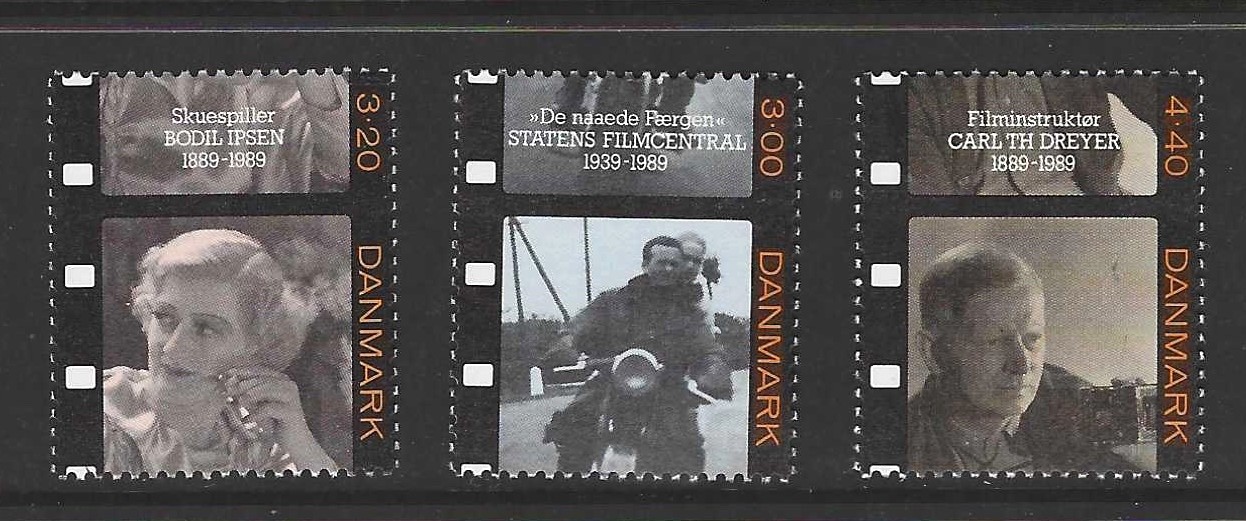 Denmark 1989 Danish film  MNH  (af946)