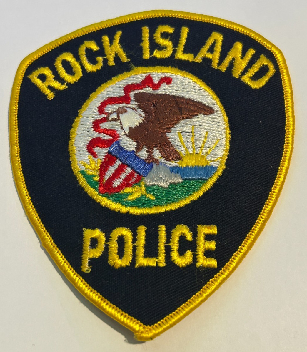 Rock Island Illinois Police Patch Unused