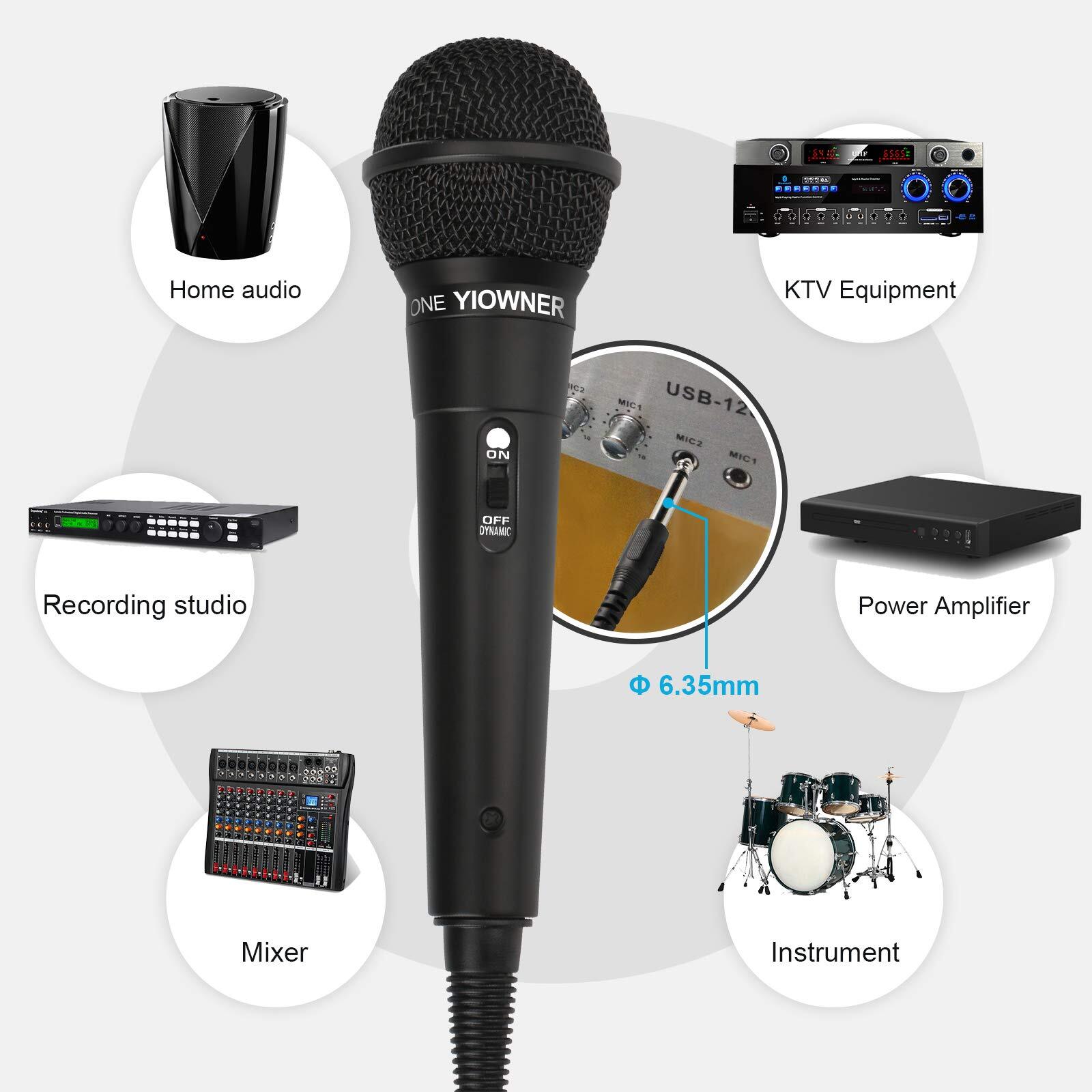 Wired Microphone Karaoke Microphone Handheld Microphone for Singing Mic Karao