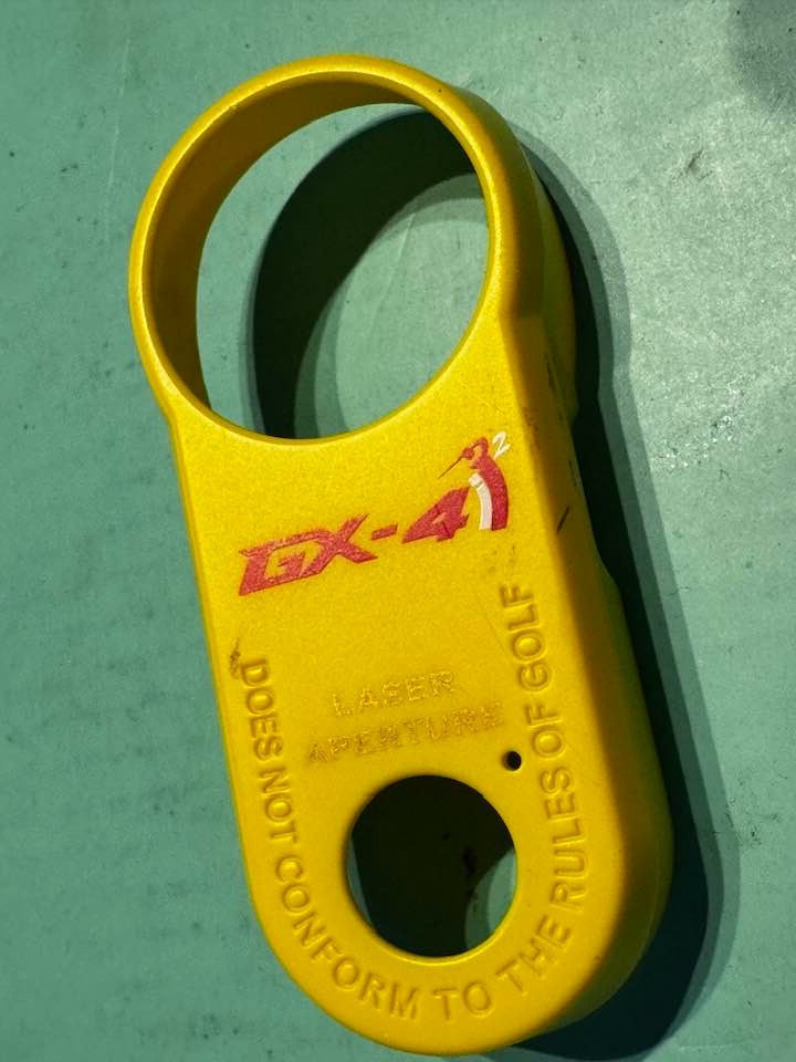 ORIGINAL YELLOW LASER APERTURE FOR LEUPOLD GX-4i 2 LASER RANGEFINDER