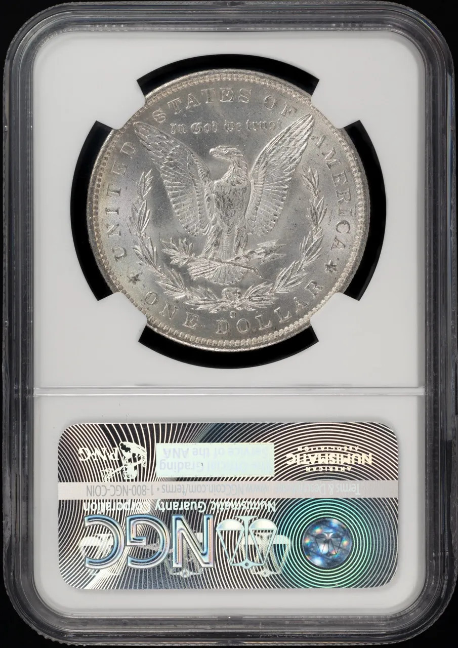 1885 O Morgan Silver Dollar NGC MS-63