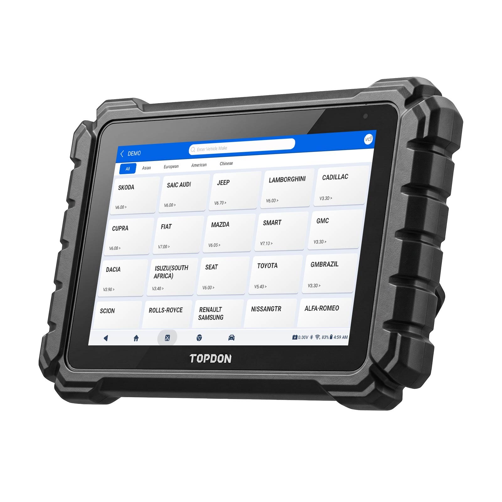Topdon ONE Plus Bi-directiinal Diagnostic Scanner Coding J2534 Pass-Thru Program
