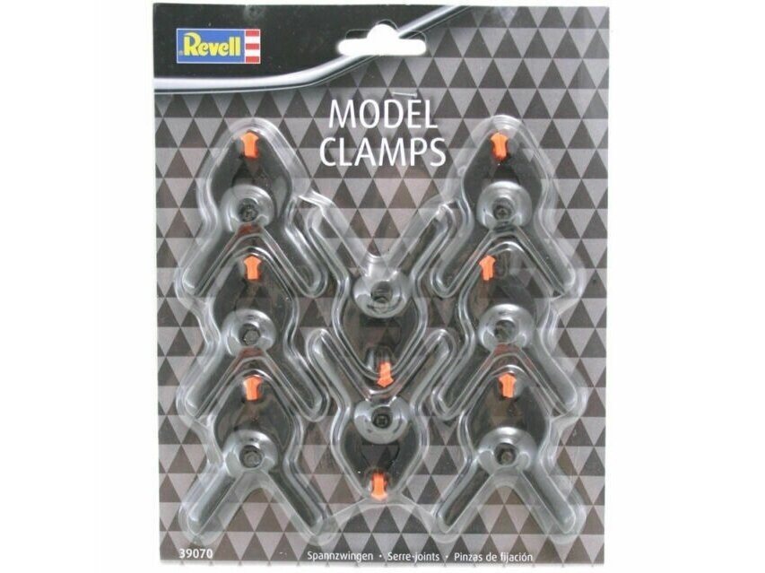 Revell - Model clamps set (8 pcs.), 39070