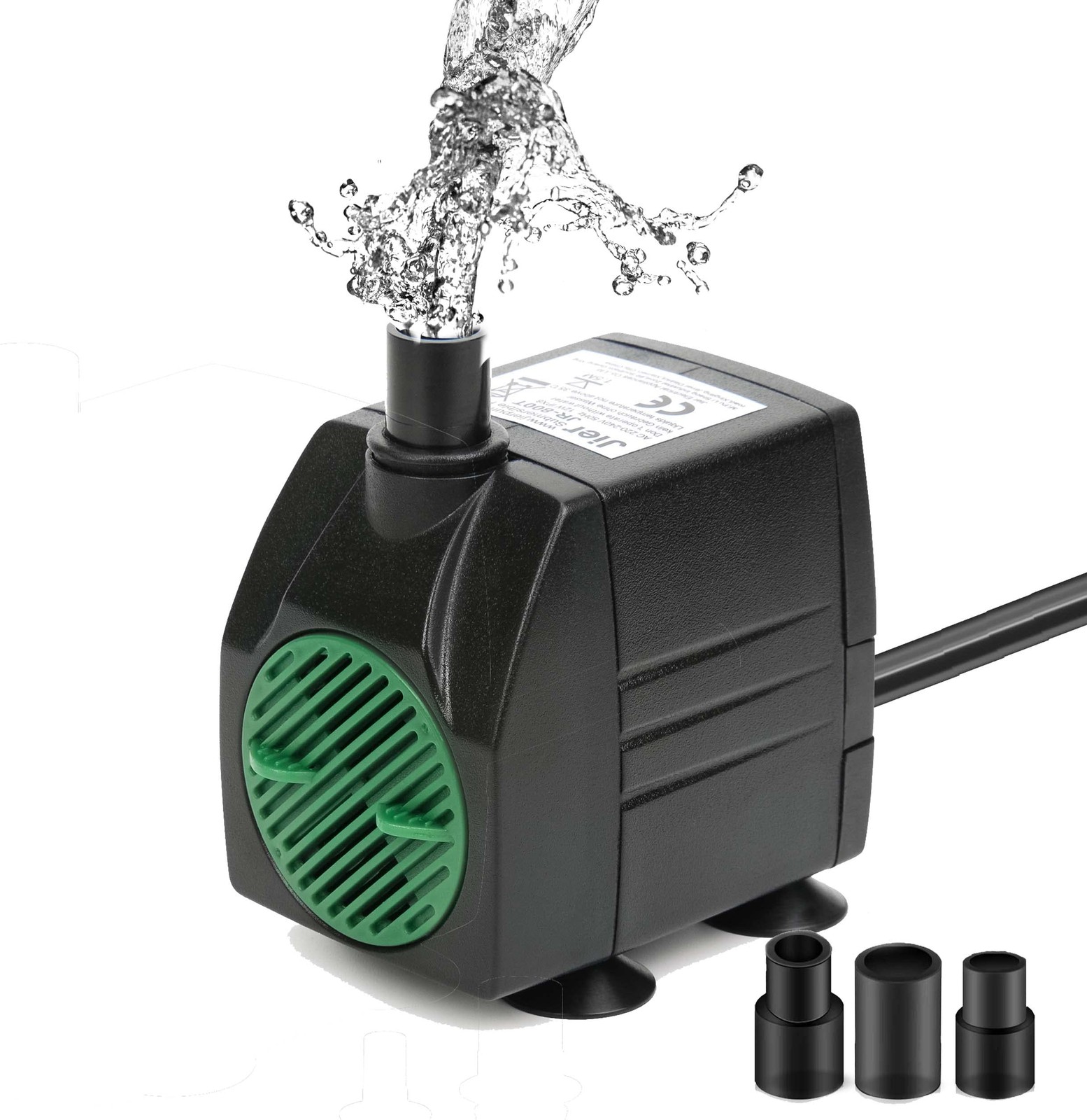 Submersible Water Pump,Ultra Quiet 200GPH Aquarium Pump Adjustable Fountain P...