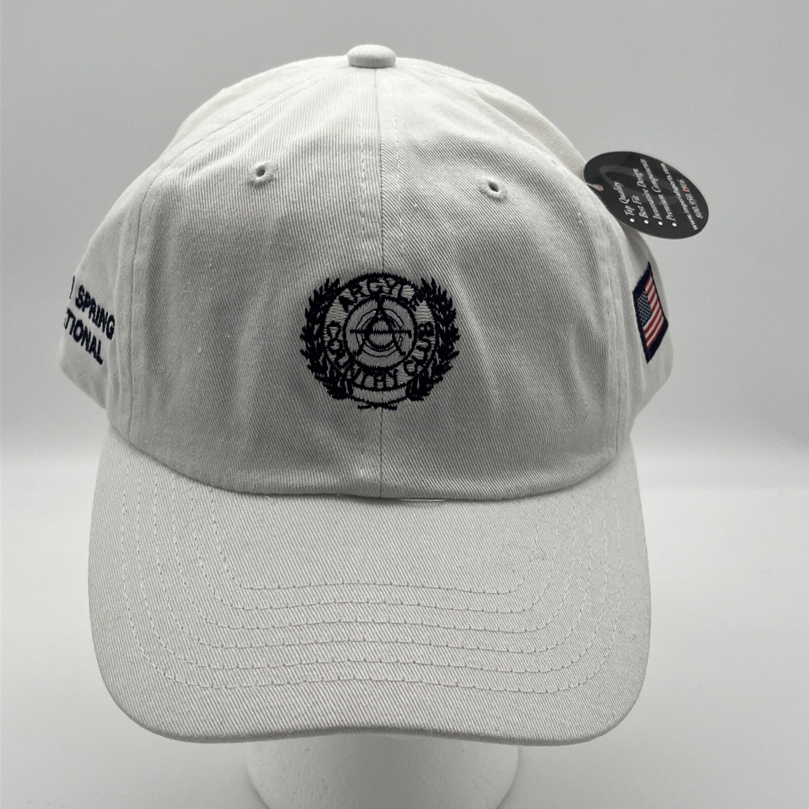 Argyle Country Club Sliver Spring Invitational Adjustable Golf Cap - Stained