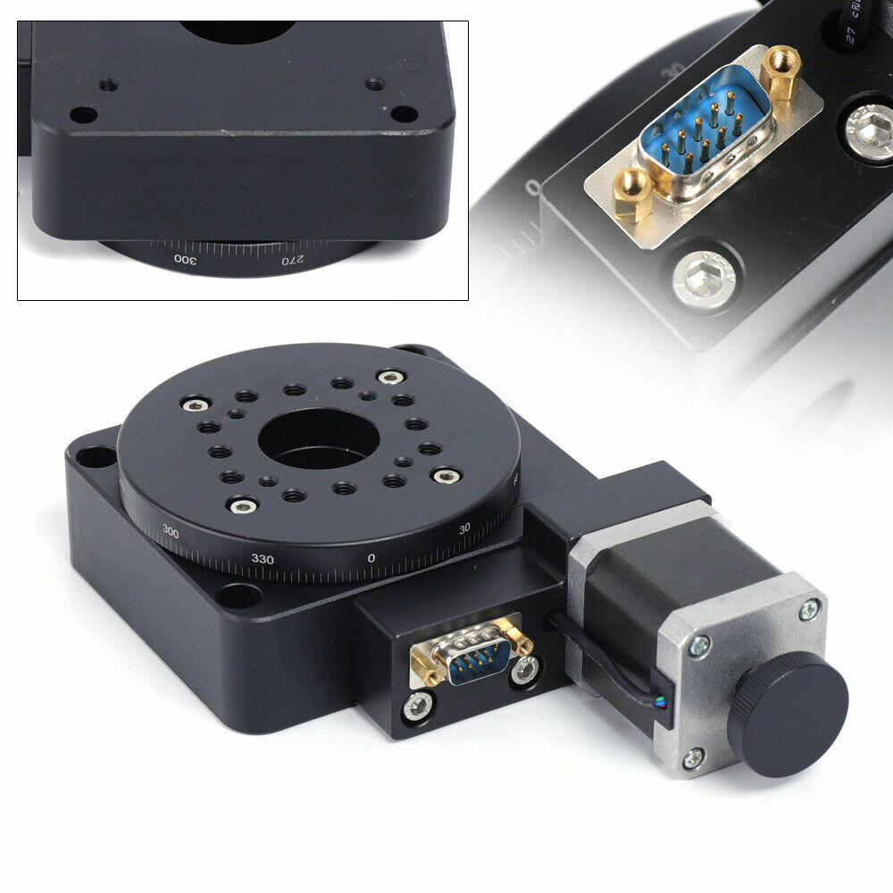 360° Motorized Rotary Stage Electric Rotating PlatFitm Optical Motorized Stage