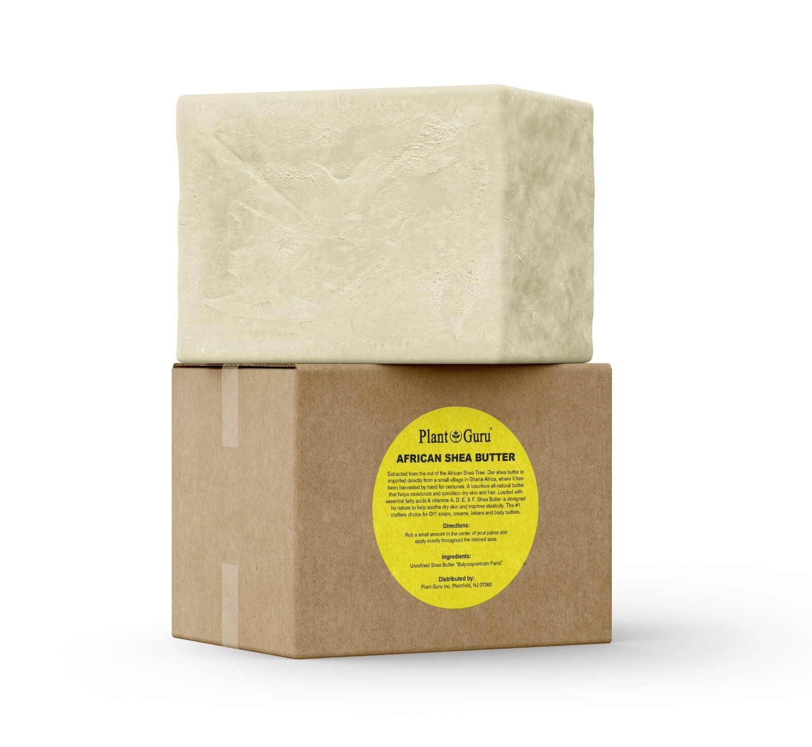 Raw African Shea Butter 32 oz. / 2 lbs. 100% Pure Organic Natural Unrefined Bulk
