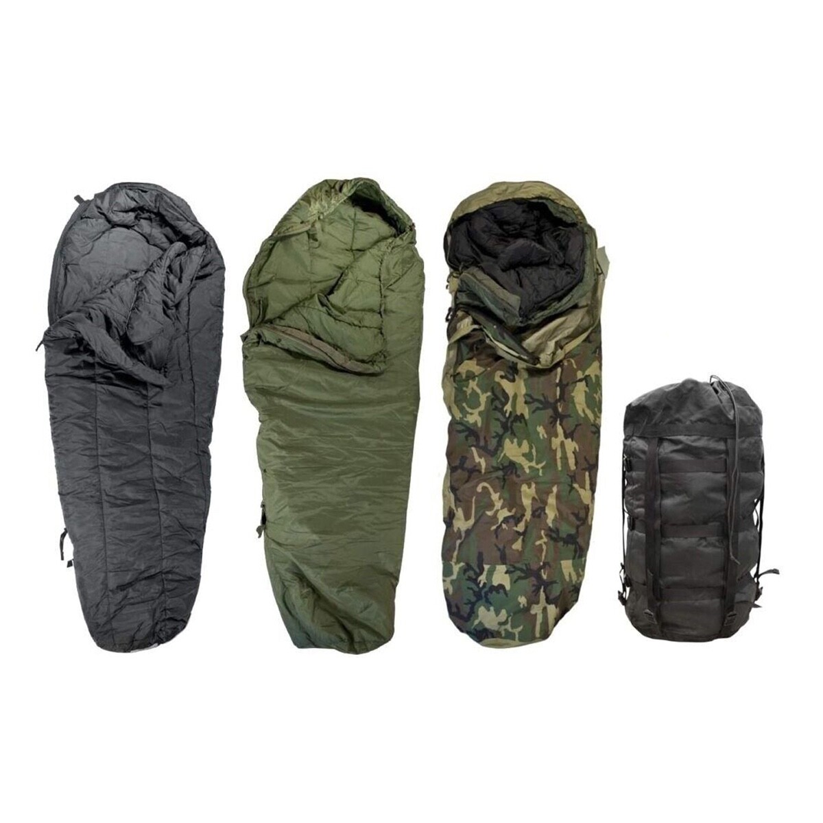 US Military Issue Modular Sleeping System, (4 - Part) - New