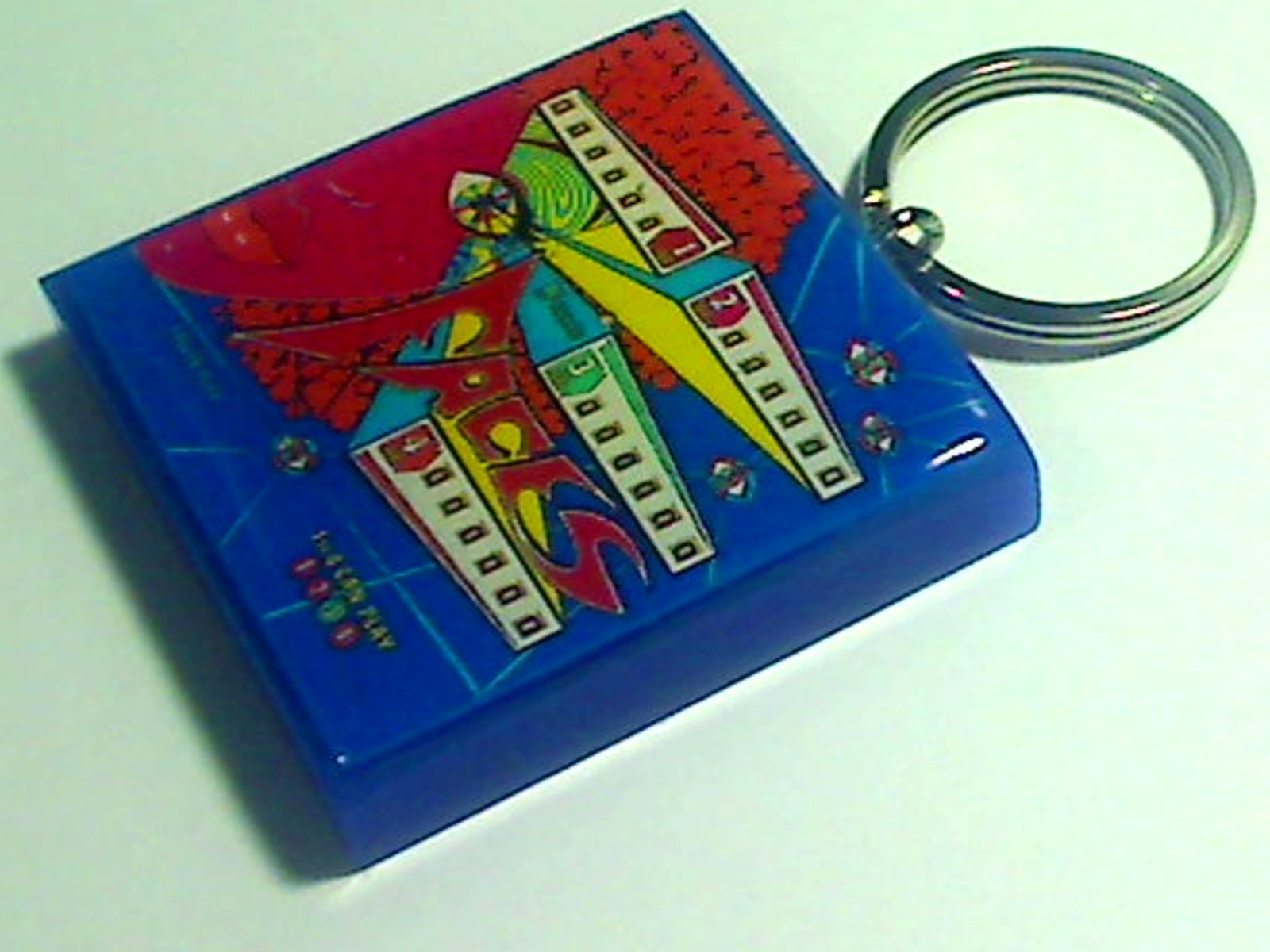 Sonic FACES Pinball Backglass Keychain