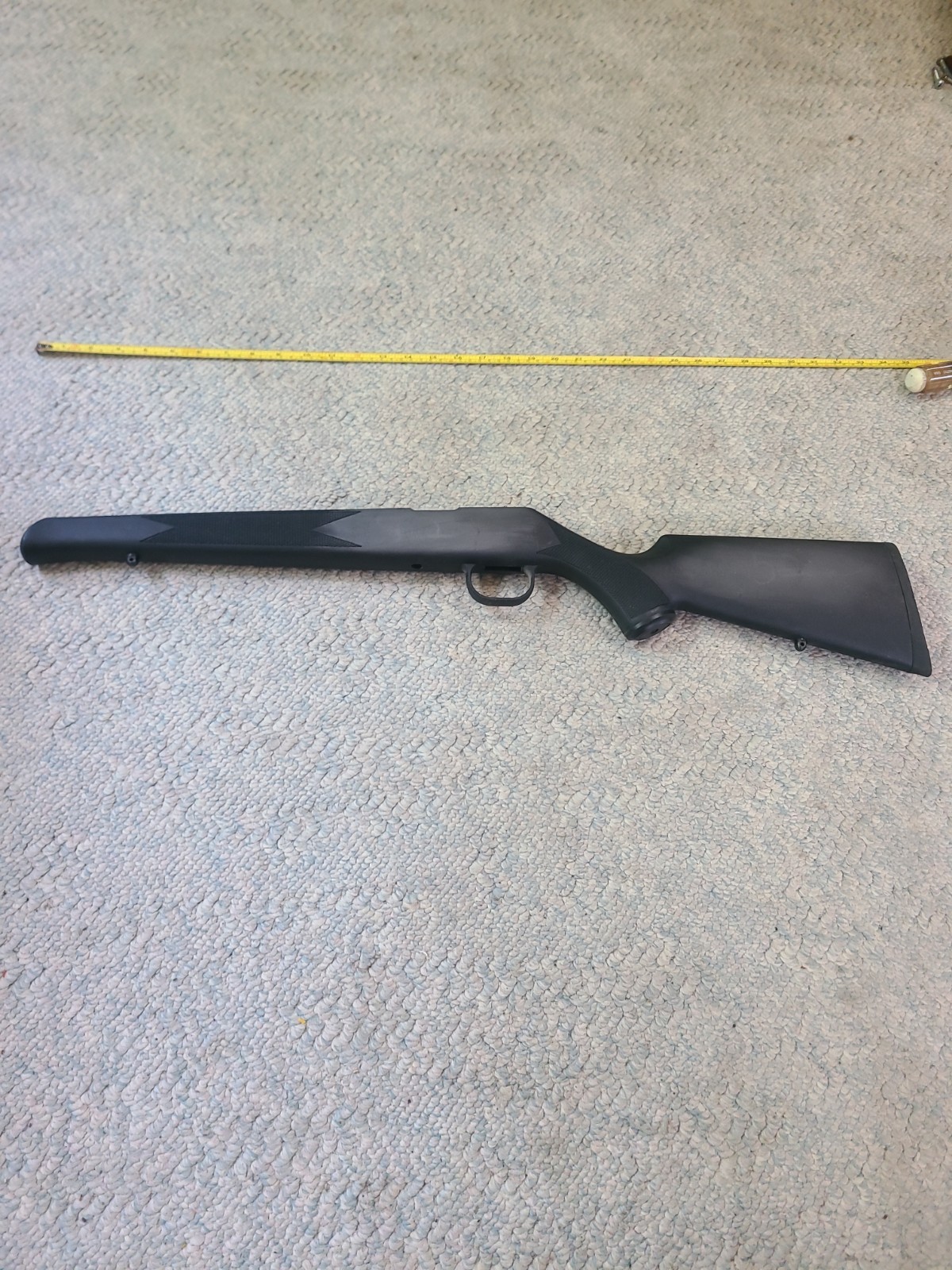 Traditions Tracker 209 Inline Muzzleloader Black Synthetic Stock With Buttpad