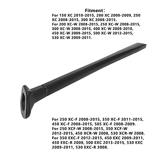 Dirt Bike Kickstand Side Stand Forging Aluminum With Springs For XC XCW black