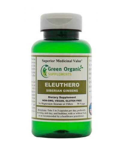 Green Organic Supplements' Eleuthero, Siberian Ginseng