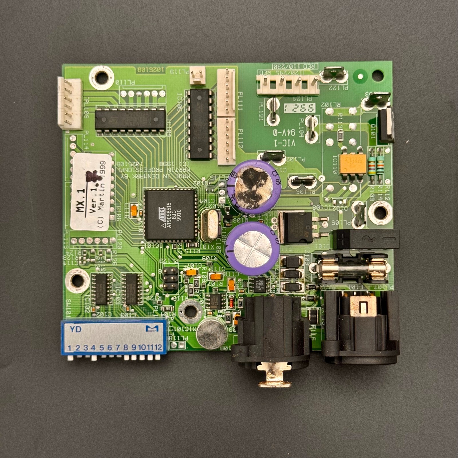 MARTIN PRO 62000053 PCB ASSEMBLY FOR MX-1 INTELLIGENT SCANNER LIGHT-FX