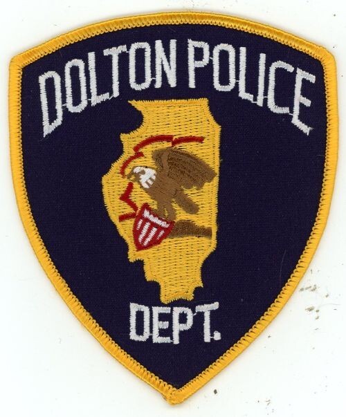 ILLINOIS IL DOLTON POLICE NICE SHOULDER PATCH SHERIFF