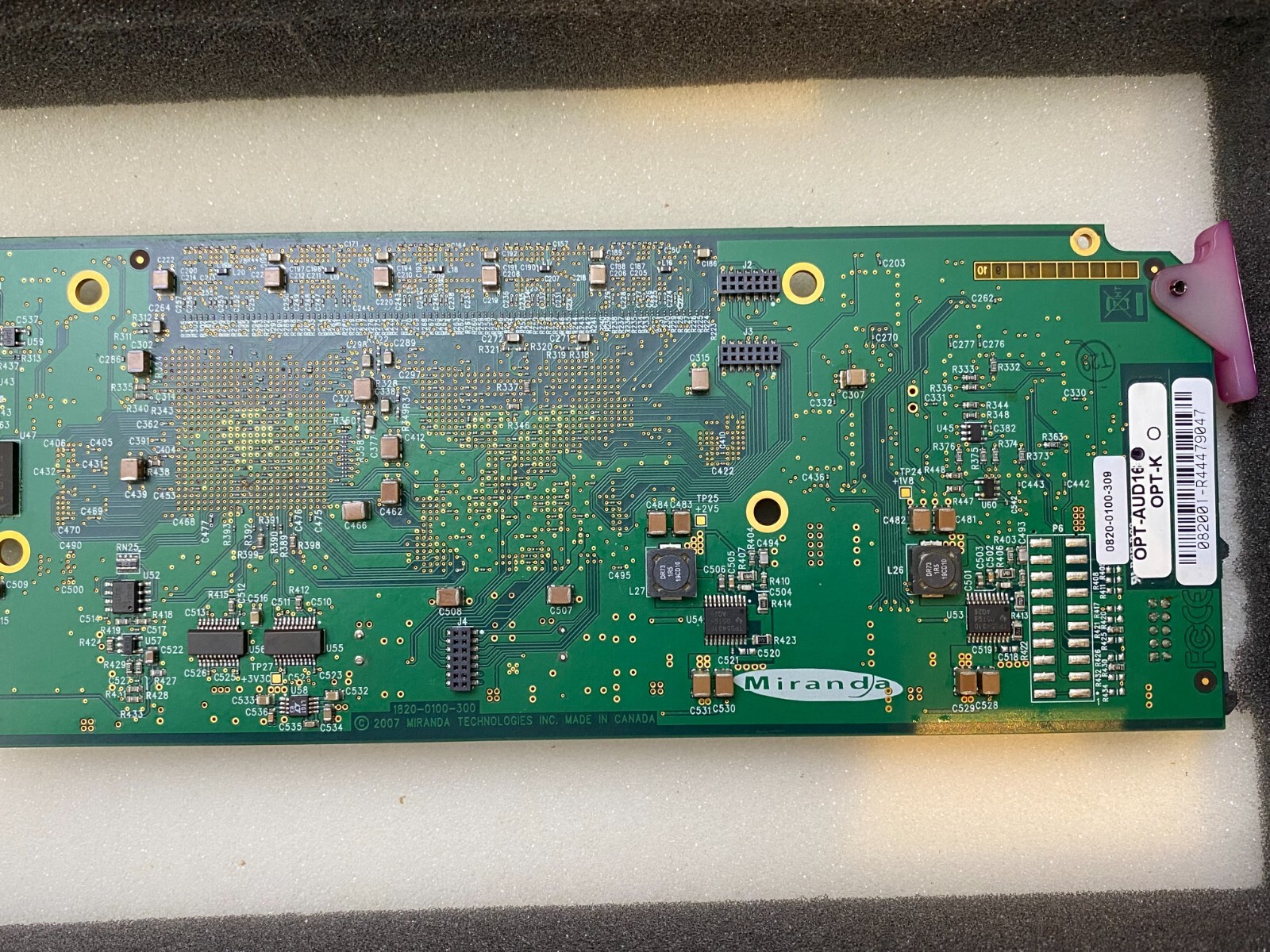 Miranda XVP-1801 HD/SD universal video processor +XVP-1801-75-3DRP