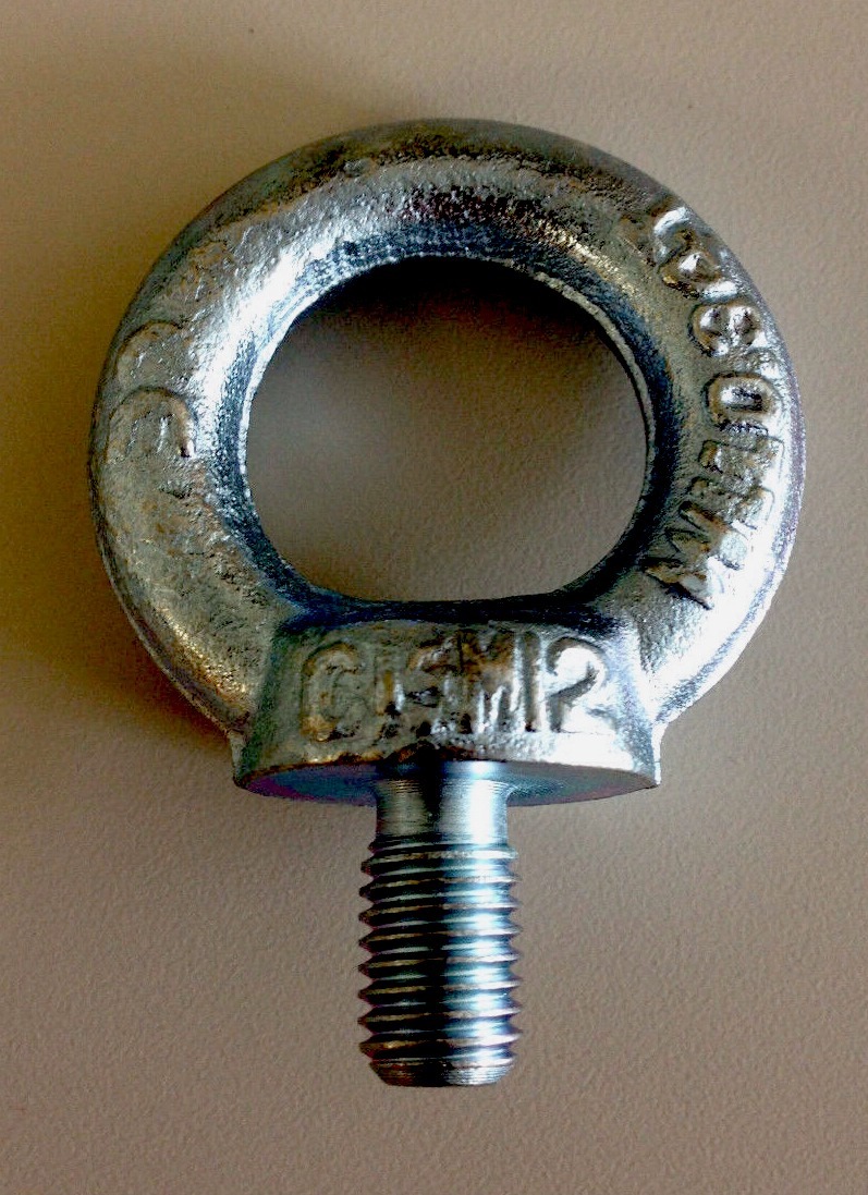 Lifting EYE BOLT (Medium) 750 lb Loading Capacity Part # 2453