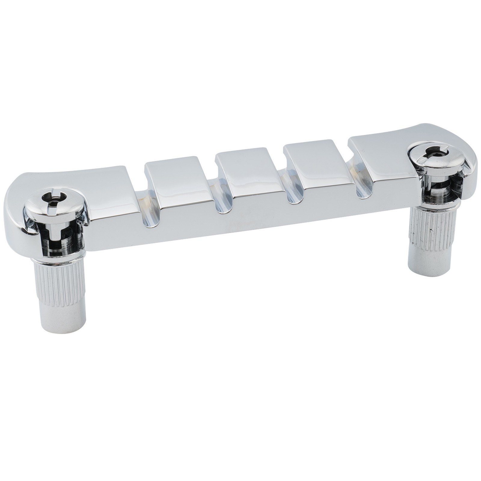 Musiclily Pro Chrome 18mm Zinc Alloy Top Loading 4-String Bass Stop Tailpiece