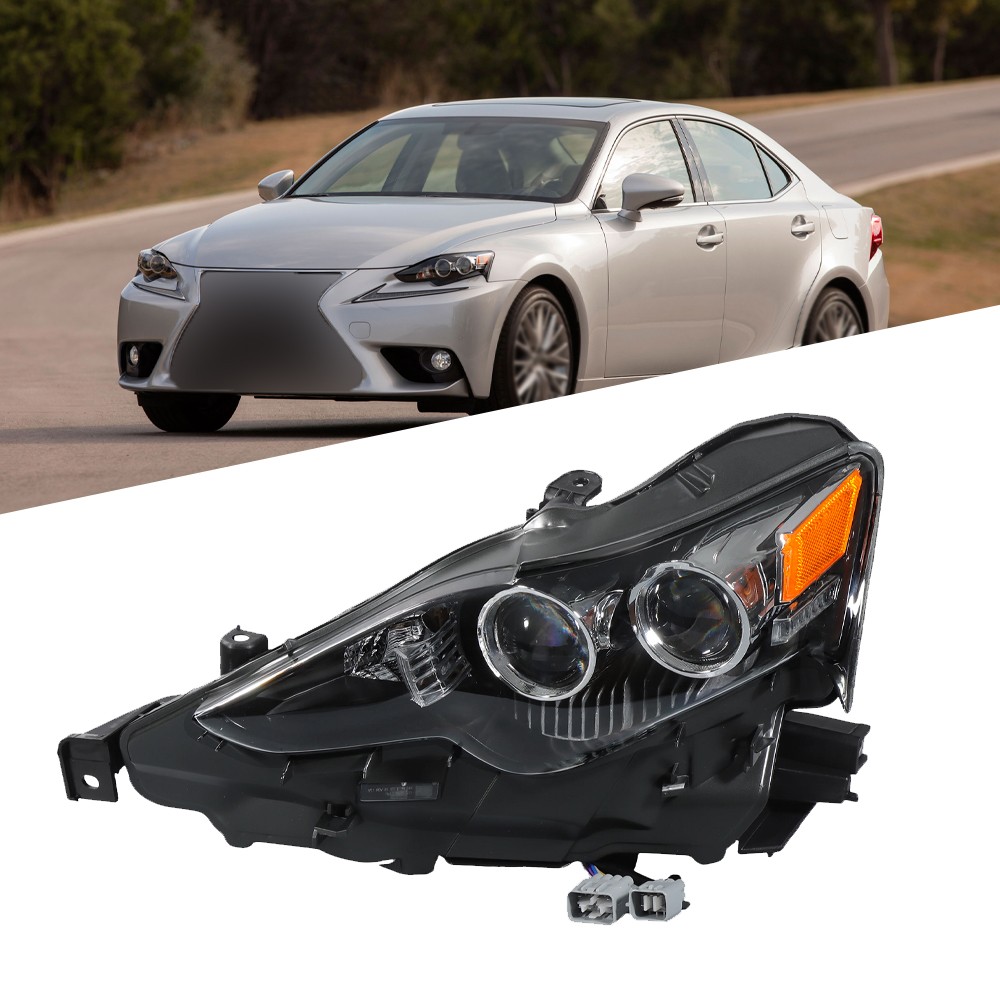 Headlight Assembly For 2014 2015 2016 Lexus IS250 IS200T IS300 IS350 Left LED