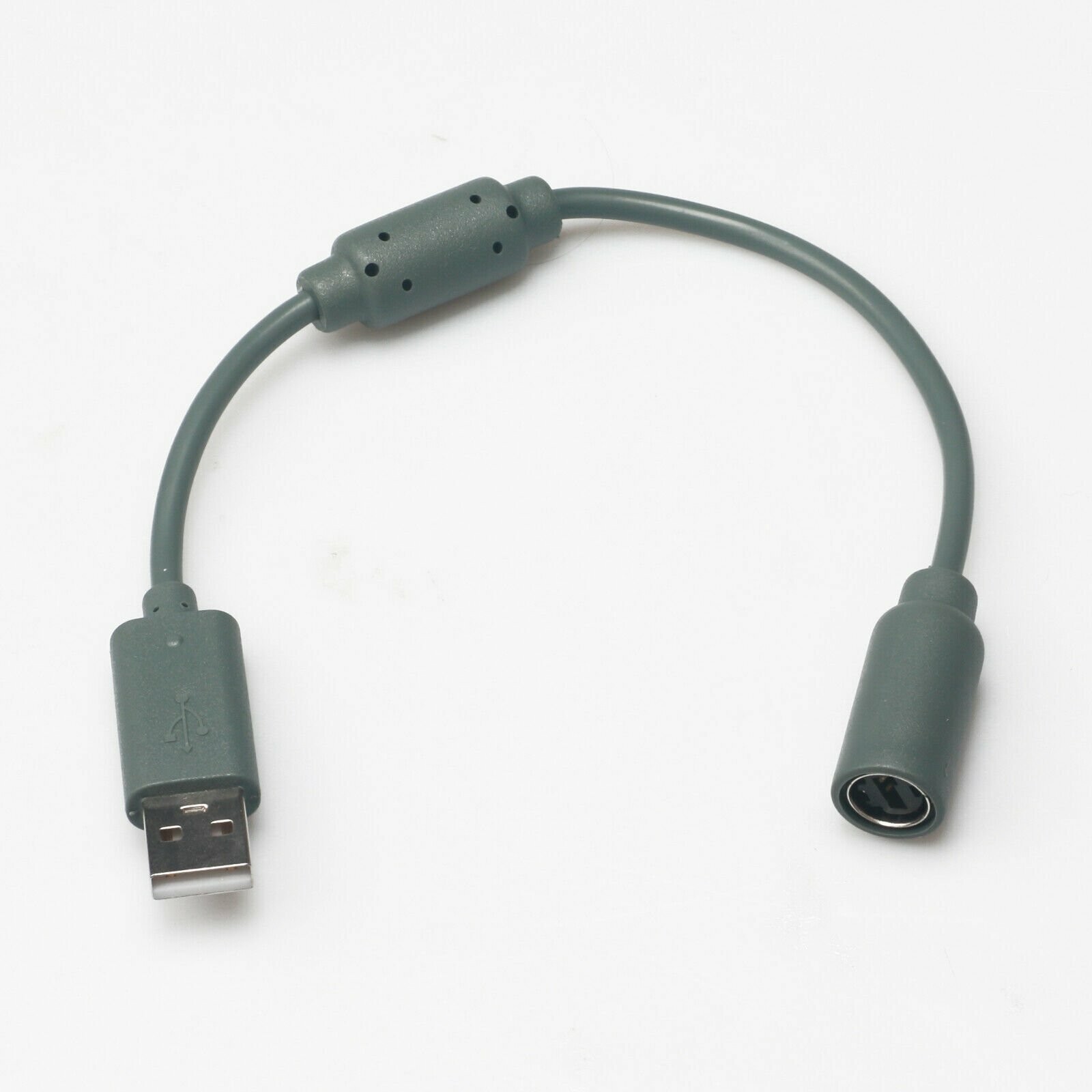 2x USB Breakaway Dongle Cable Cord Adapter For Xbox 360 PC Wired Controller
