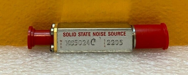 MSC MC5024 1 to 10 GHz, 35 dB ENR, Solid State Noise Source. Tested + Data!