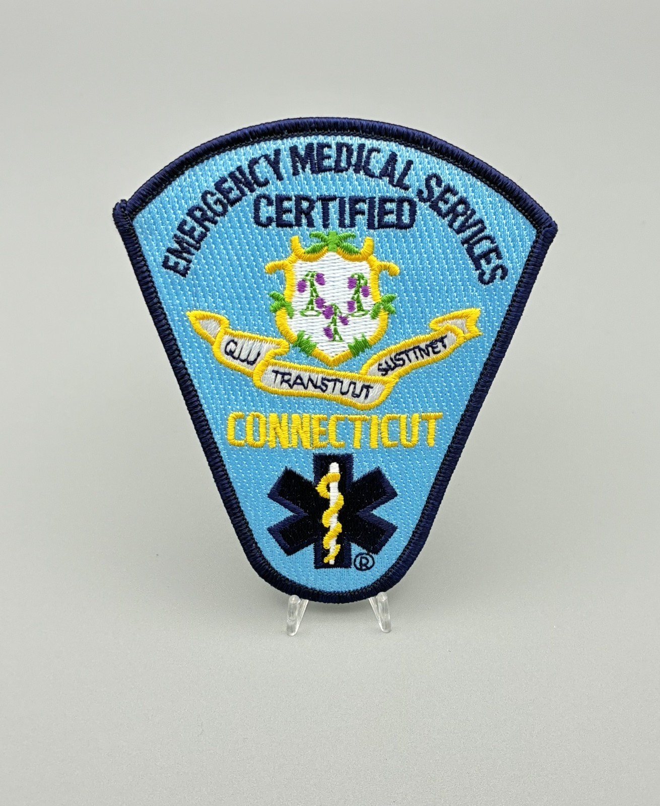 **Connecticut EMS**  Certified Shoulder Patch NEW