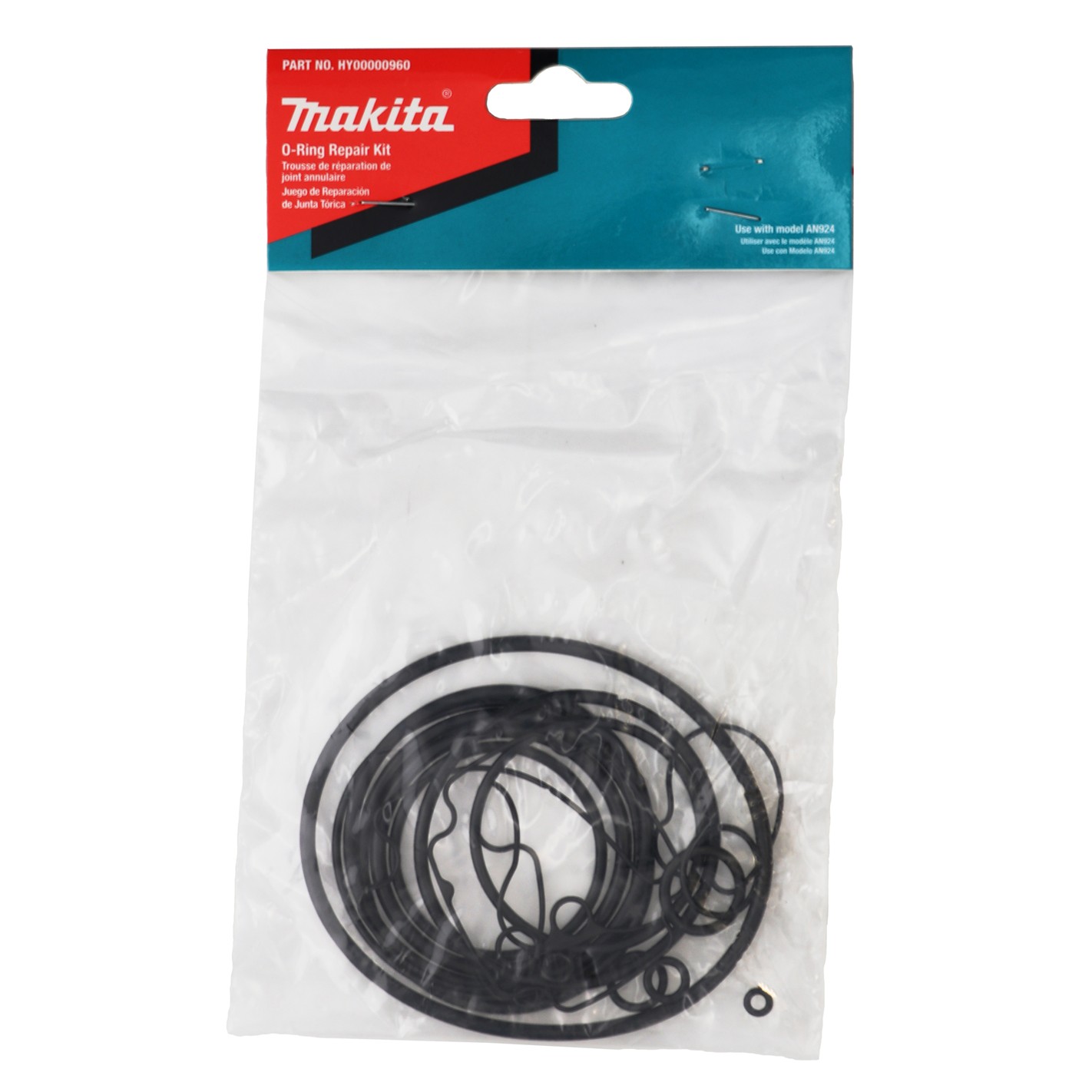 Makita HY00000960 O-Ring Repair Kit for Framing Nailer AN924