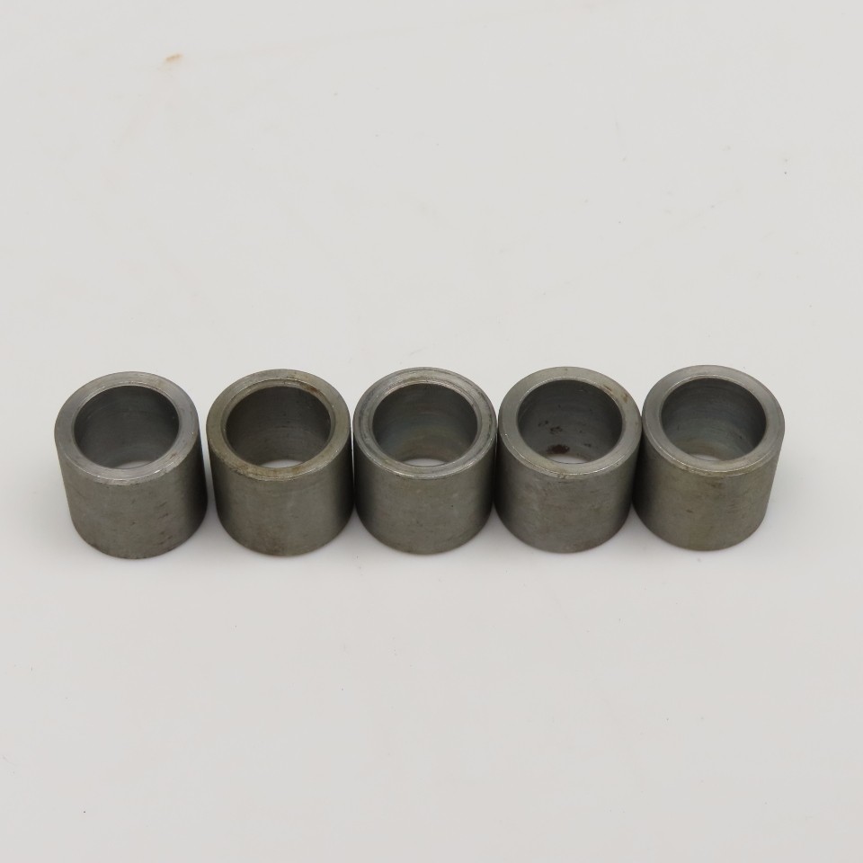 1/2" ID x 11/16" OD x 5/8" Wide Stainless Steel Bolt Spacer Lot Of 5