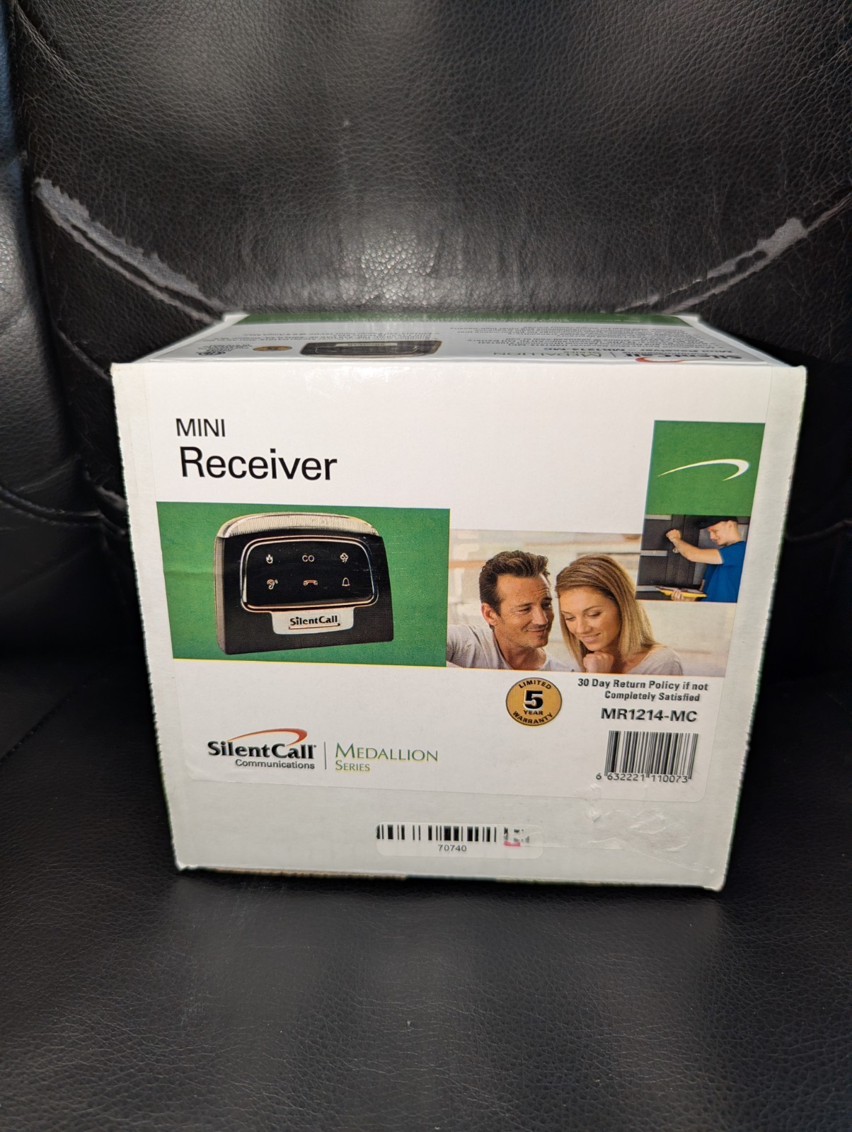 SILENT CALL Medallion Series Mini Strobe Receiver MR1214-MC NEW in BOX