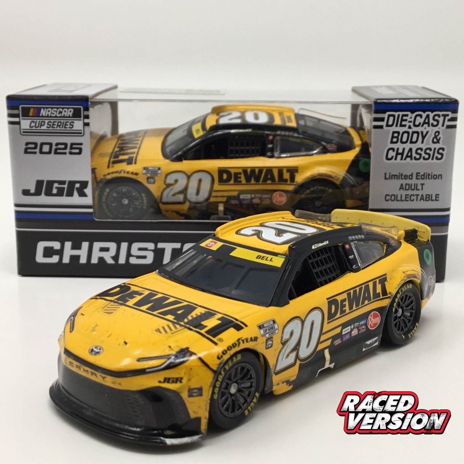 Christopher Bell 2025 Dewalt Bristol Race Win 1:64 Diecast