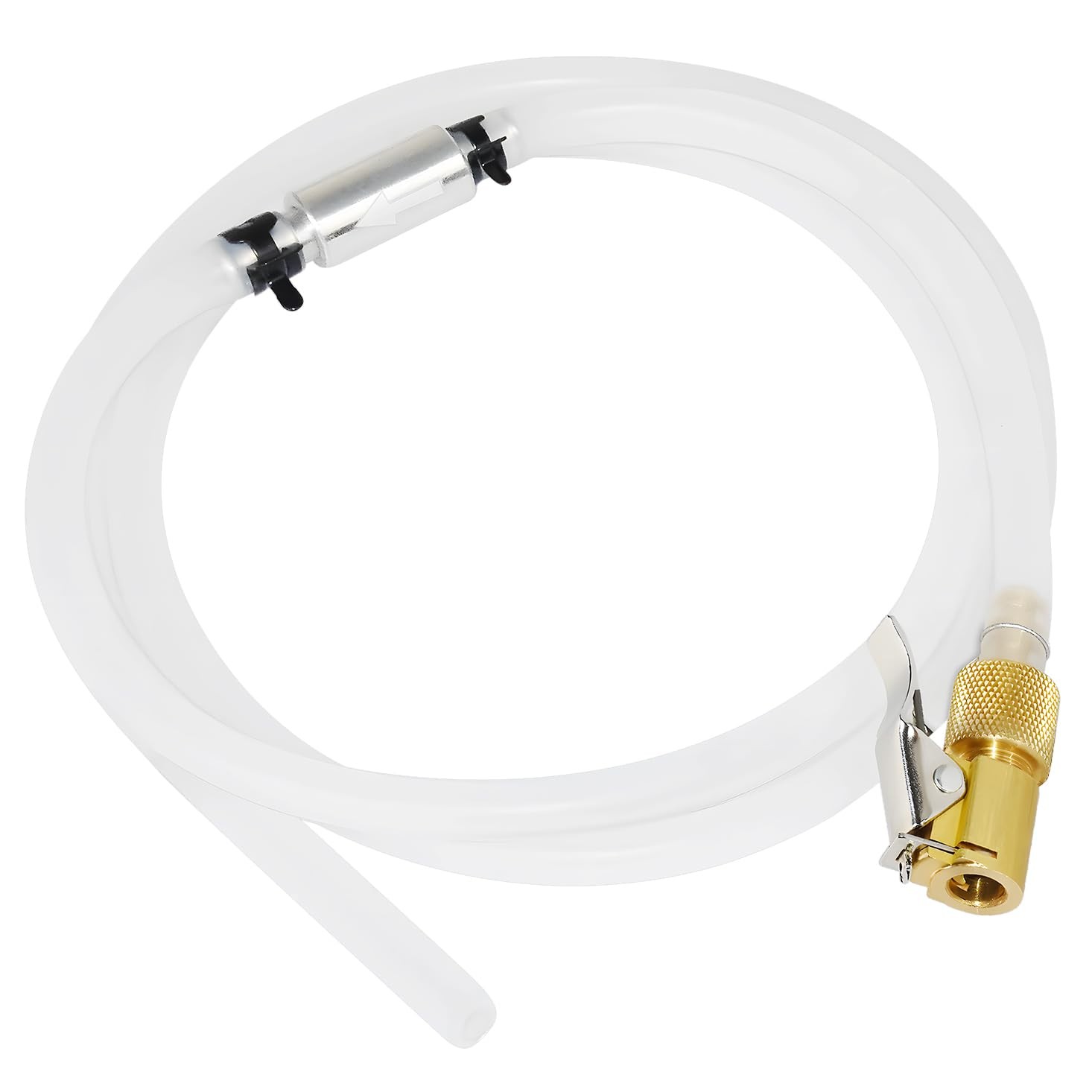 FIRSTINFO A11525 High Pressure Brake Bleeder Tool, Hose, White