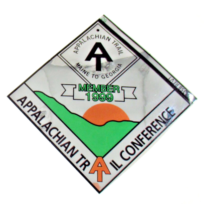 Appalachian Trail Conference 1999 Member Sticker ATC Maine Georgia 5”