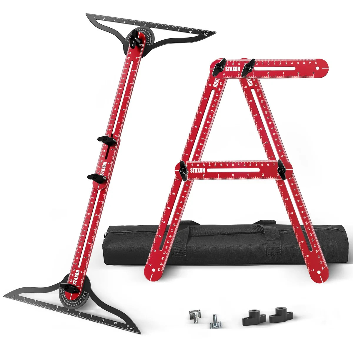 Stair Tread Template Tool  Stair Tread Gauge, Hidden Screw Slide Rail Stair Tool