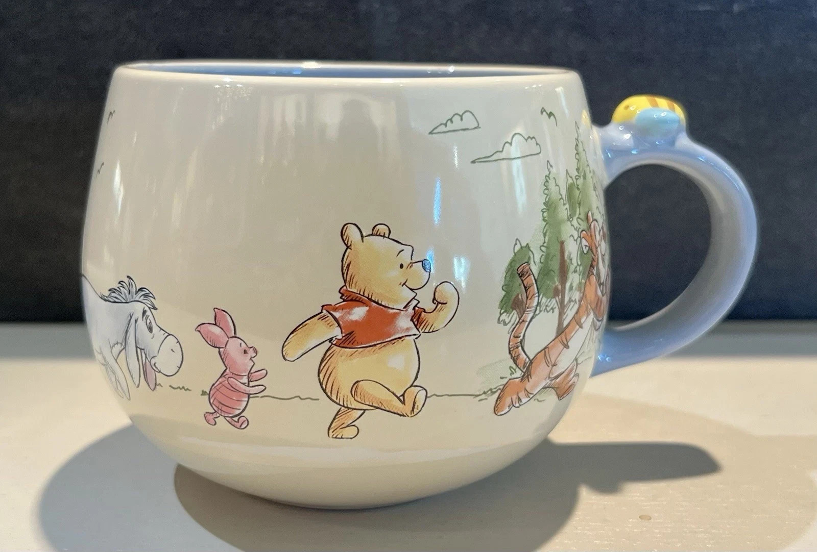 Disney's Winnie the Pooh Tigger Piglet Eeyore 24 OZ Coffee Mug ~ NEW for 2026! ~