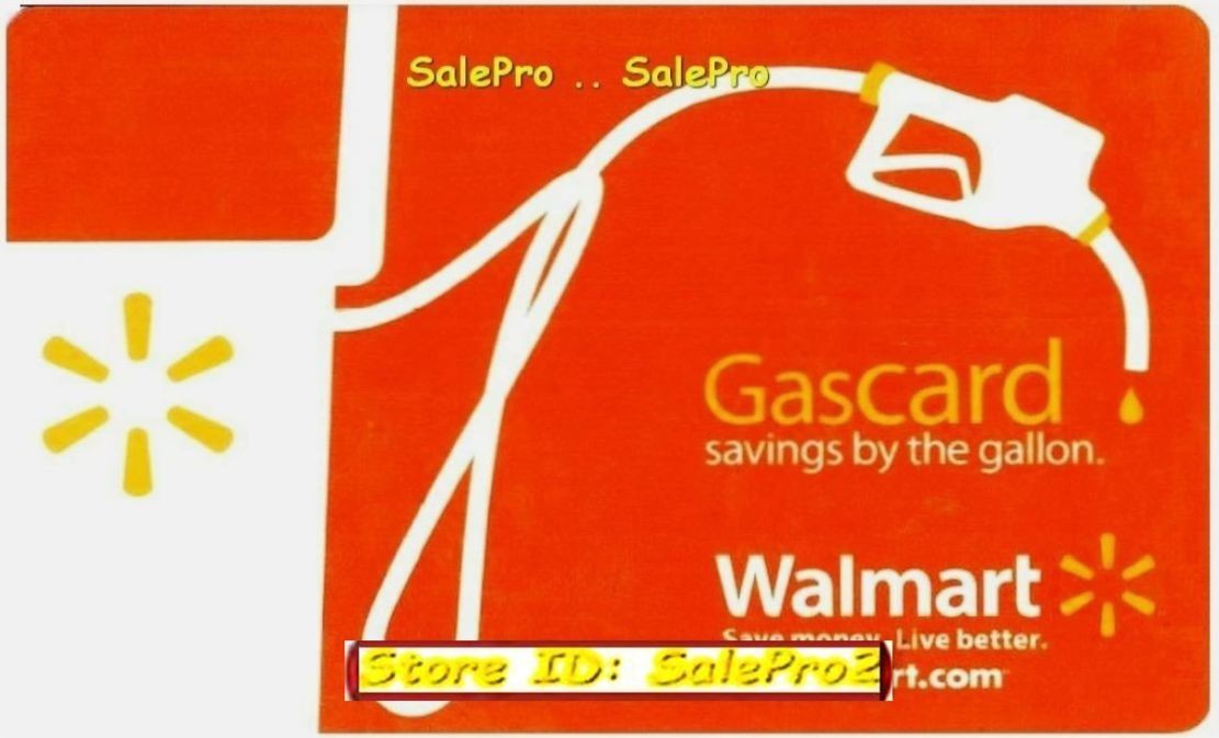 WALMART GAS FUEL PUMP STATION VL#8482 FRENCH /ENGLISH COLLECTIBLE GIFT CARD