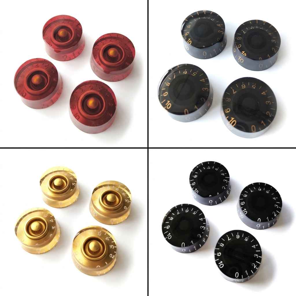 Guitar Control Knobs Speed knobs Volume Tone 18/24 Spline - Epiphone Gibson