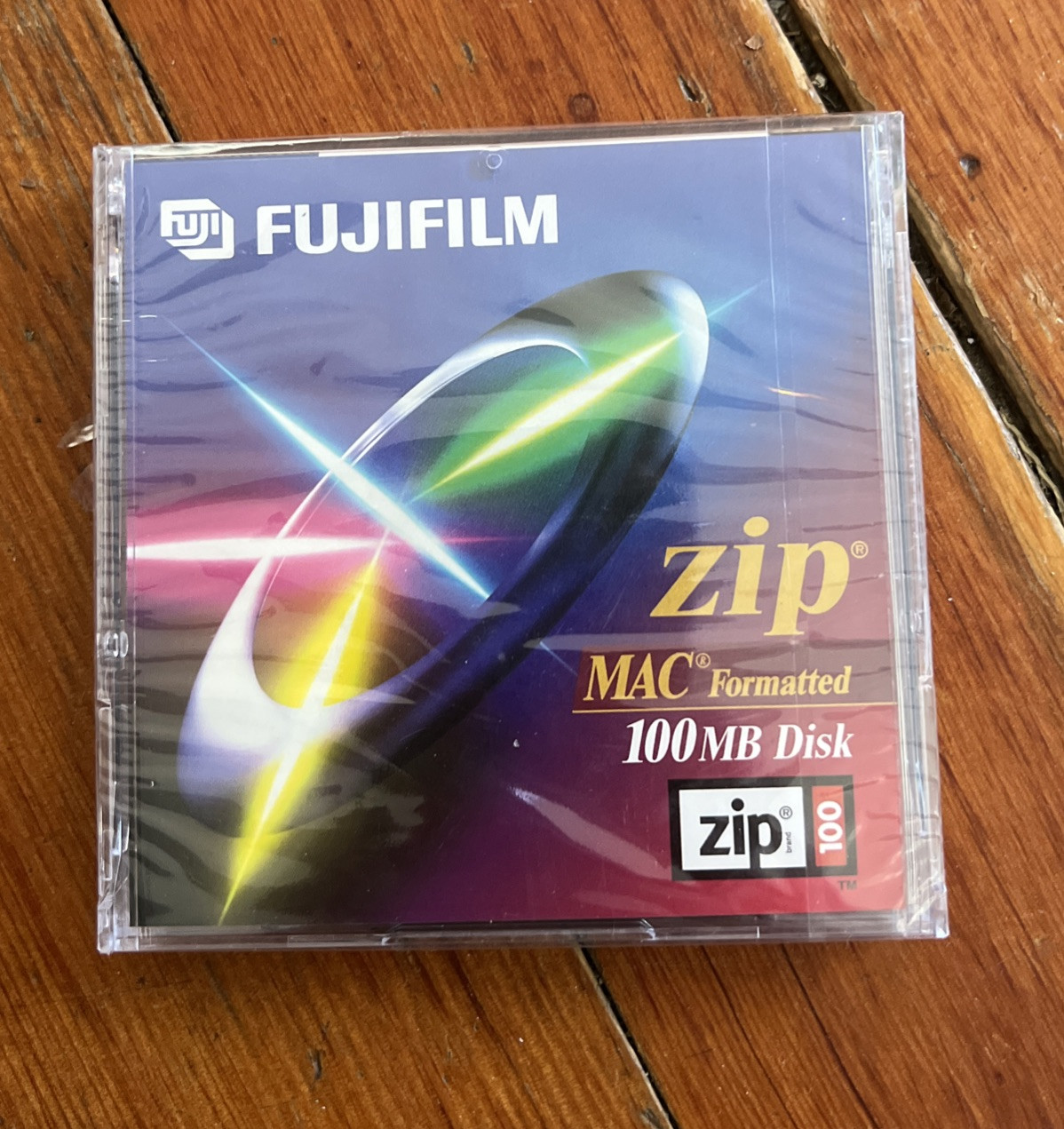 Fujifilm 100MB Mac Formatted Zip Disc New Sealed