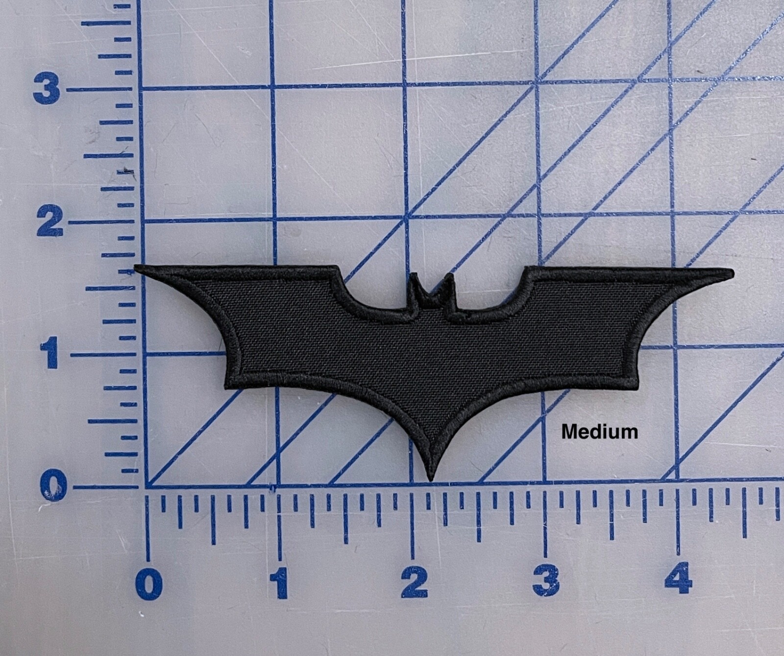 Dark Knight Batman Patch \ Emblem \ Badge \ Applique - Multiple Colors Available