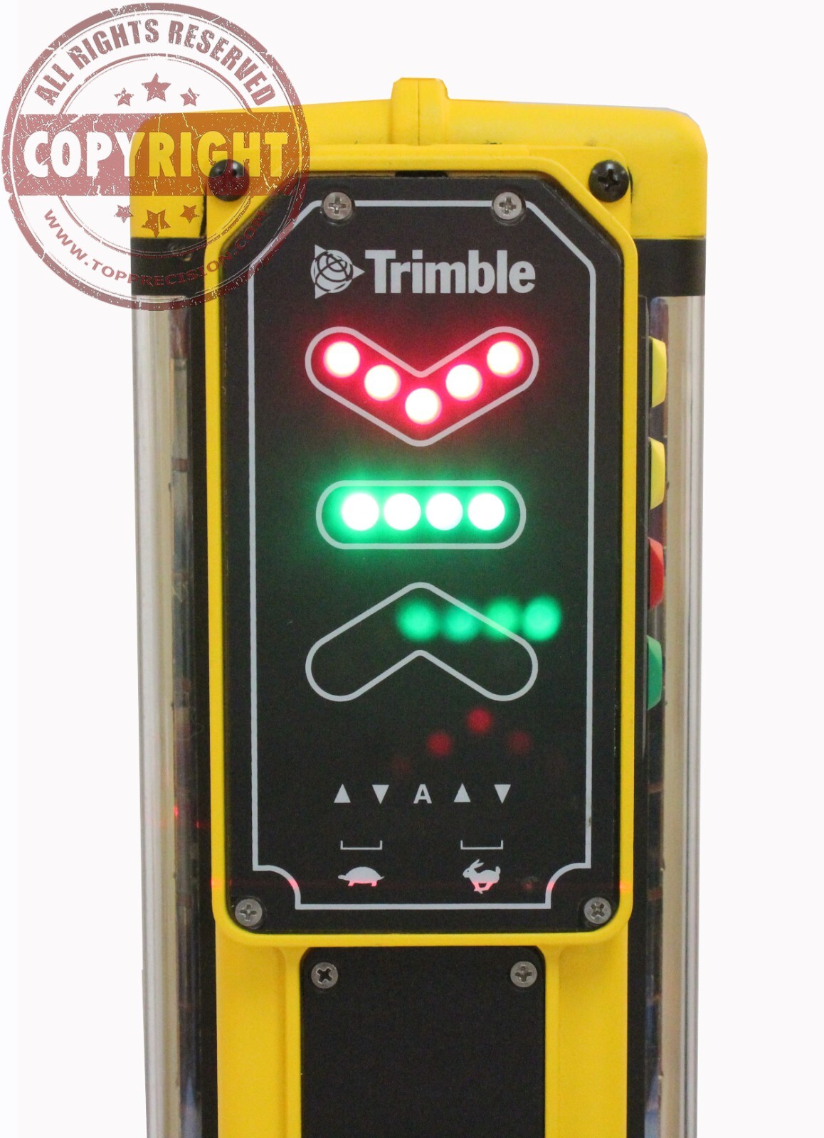 TRIMBLE SPECTRA PRECISION GCR-1SM MACHINE CONTROL LASER RECEIVER,DOZER,SOMERO