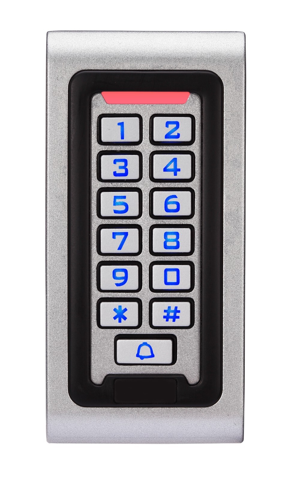 Access Control Keypad Stand Alone Door Metal Wired Password Pin Code Security