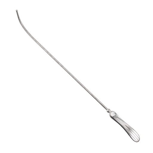 Sims Uterine Sound, 13", Graduated in cm, Malleable, Silver Plated, Premium