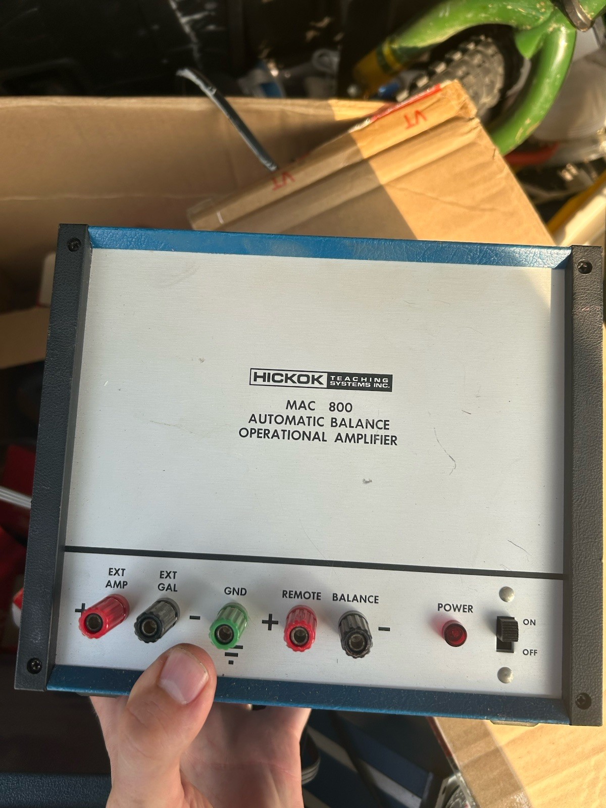 Hickok MAC 800 Automatic Balance Operational Amplifier Vintage Lab Equipment