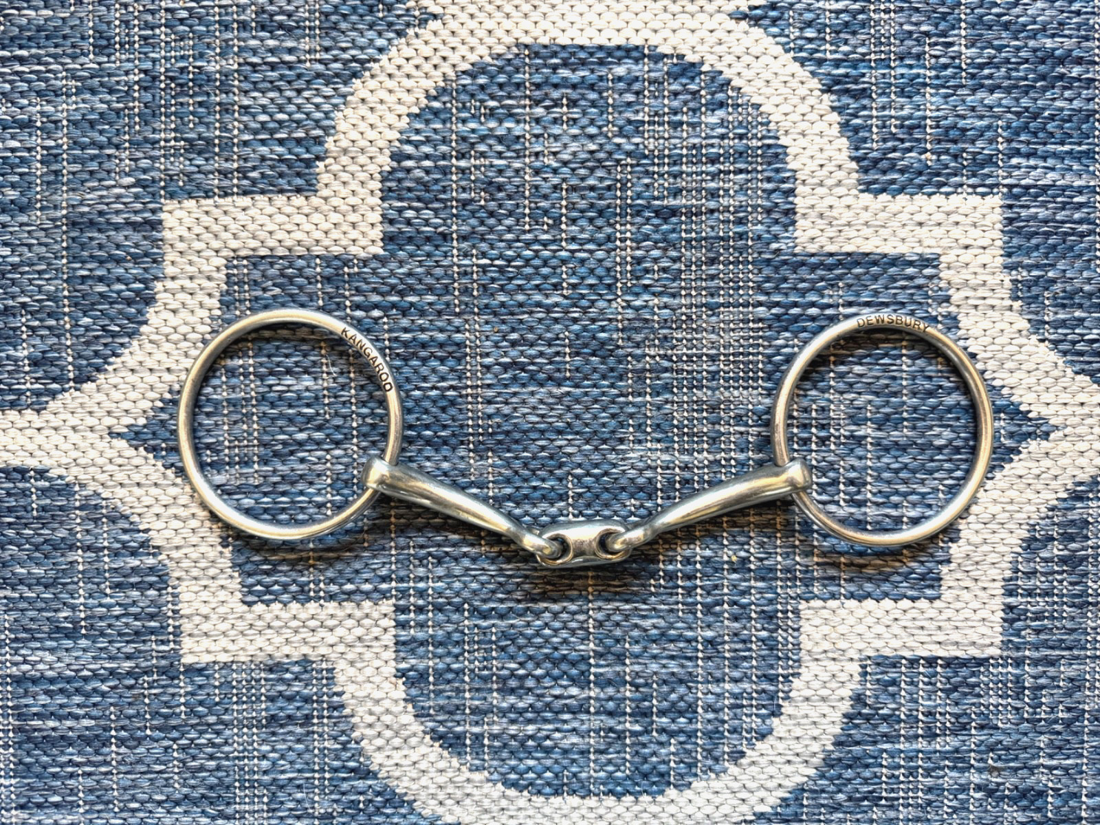 | 6" Original John Dewsburry Kangaroo Bit | Loose Ring Snaffle with Lozenge|