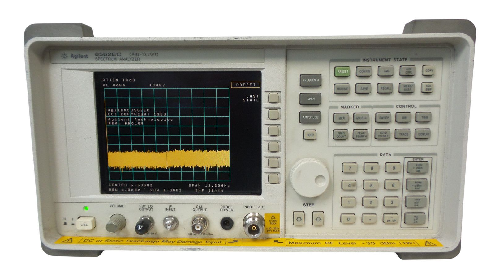 Agilent 8562EC Spectrum Analyzer 30Hz - 13.2GHz - Free Shipping