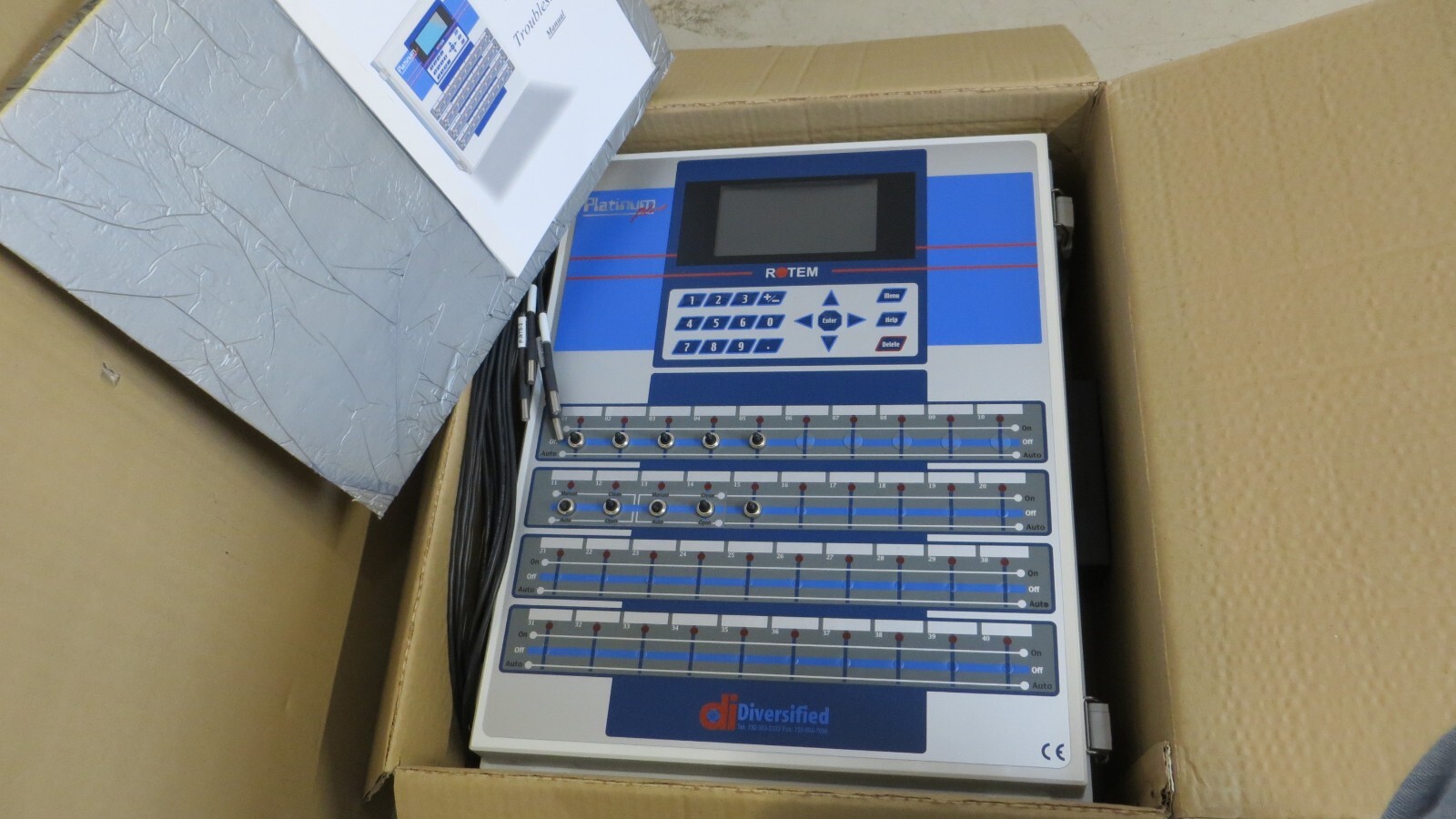 ROTEM Platinum Plus Diversified Control System Box Poultry P-PP-H10R30A-V2