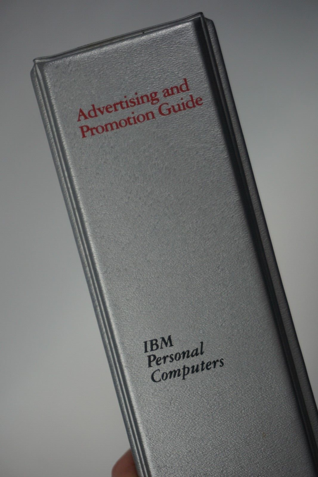 Vintage IBM Personal Computers Advertising and Promotion Guide EMPTY BINDER ONLY