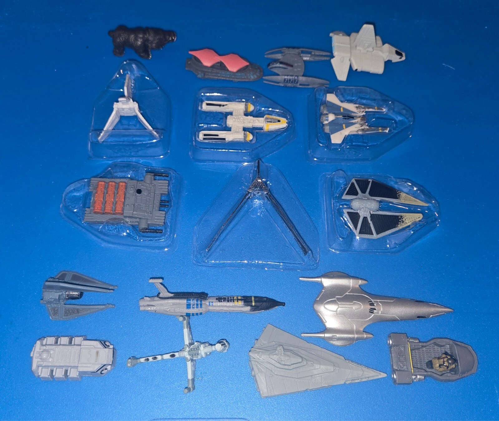 STAR WARS MICRO MACHINES  VEHICLES GALOOB 94-99 HASBRO 2015-17 ANH ESB ROTJ TFA