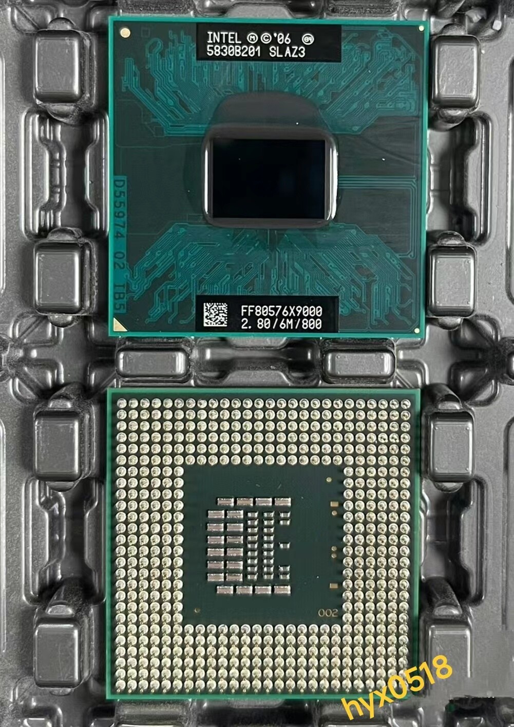Intel Core 2 Extreme X9000 CPU Dual-Core 2.8GHz 6M 800MHz SLAZ3 Processor