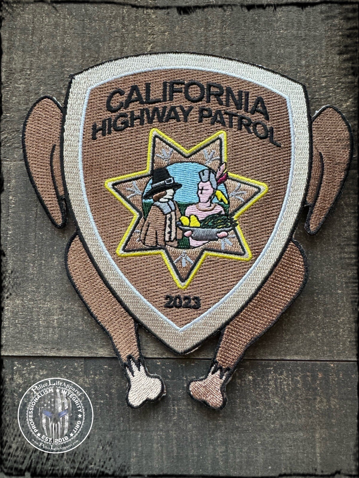 2023 Thanksgiving CHP Patch